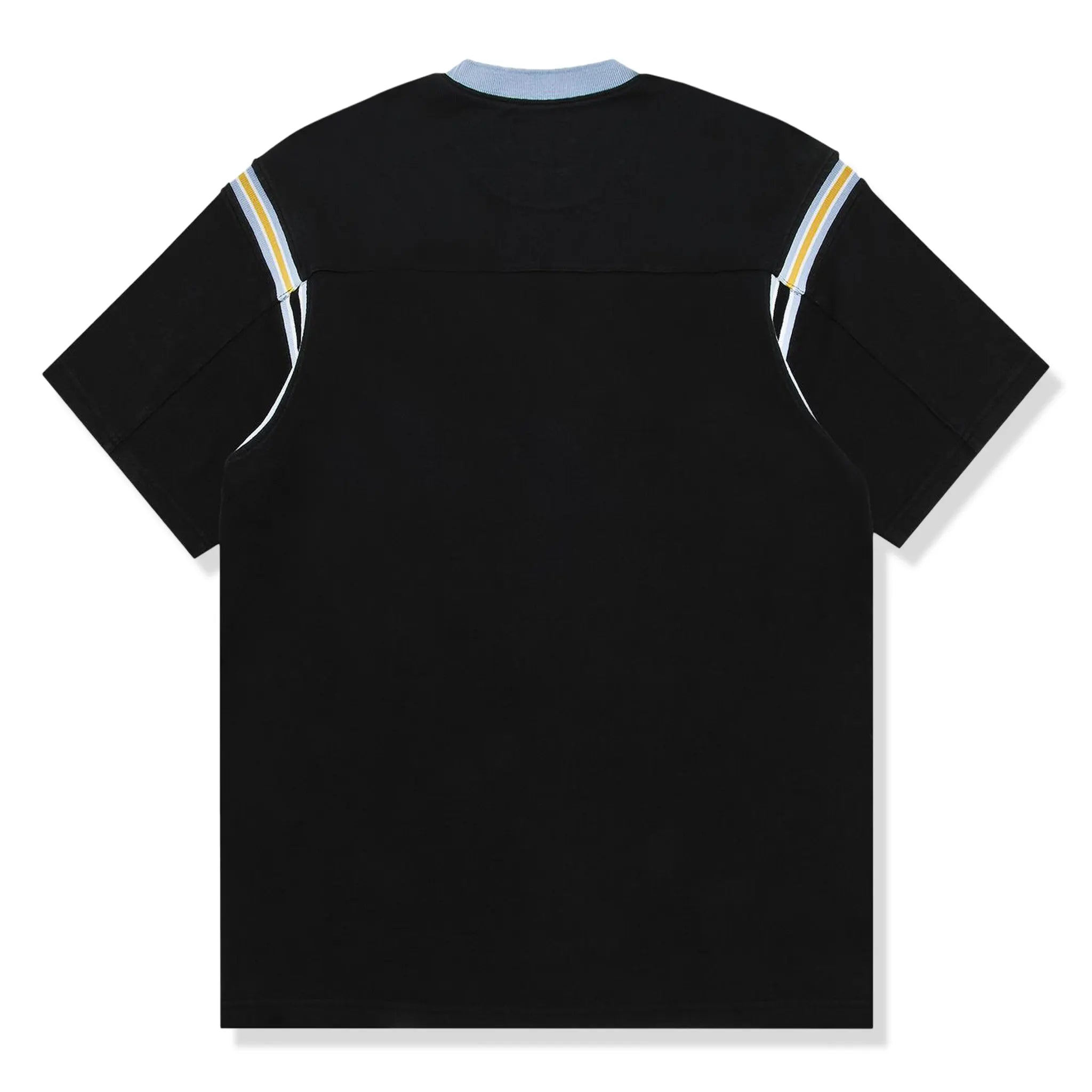 Back View of Supreme Split S/S Black Football Jersey SS25KN46 BLACK